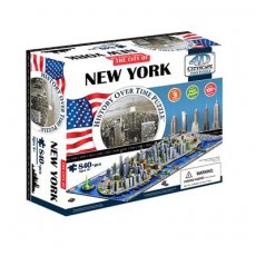 Пазл 4D Cityscape "Нью-Йорк, США" (40010), 840 эл.