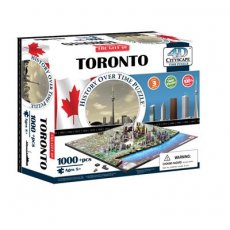 Пазл 4D Cityscape "Торонто, Канада" (40016), 1000 эл.