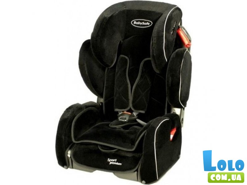 Автокресло BabySafe Sport Premium Black (черное)