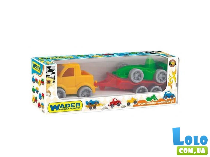Машинка с прицепом Wader Kid Cars Sport (52600)