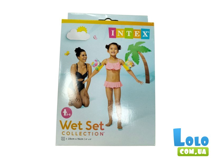 Нарукавники надувые Осьминожки-черепашки, Intex