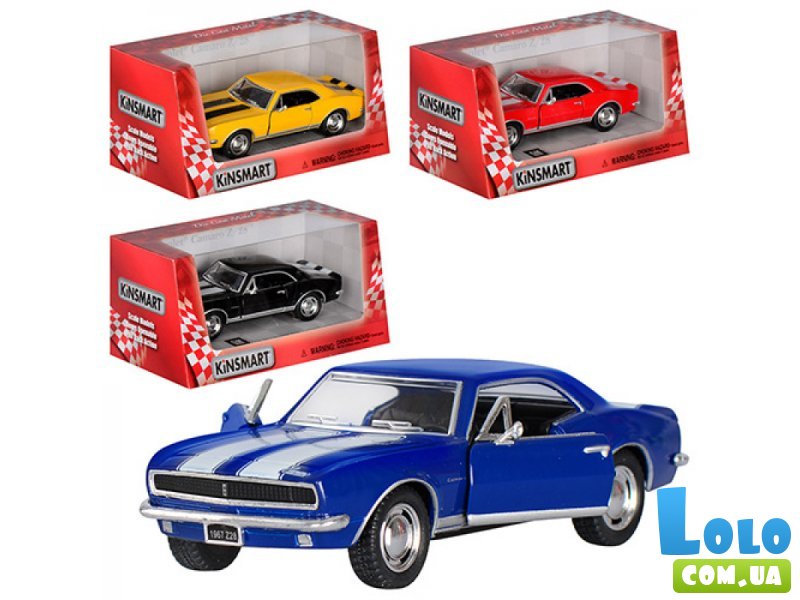 Машина Chevrolet Camaro Z28, Kinsmart (в ассортименте)