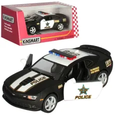 Машина металлическая Chevrolet Camaro Police, Kinsmart (в ассортименте)