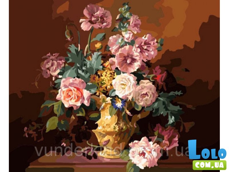 Картина по номерам Вундеркинд "Цветы" (MG 319)