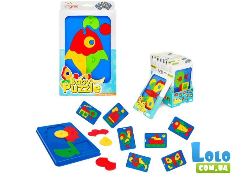 Развивающая игрушка Baby Puzzles, Tigers (в ассортименте)