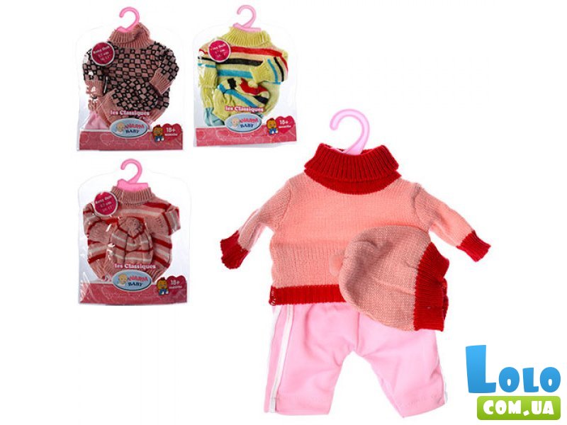 Одежда для кукол Warm Baby BJ-F-T-S-R (в ассортименте)