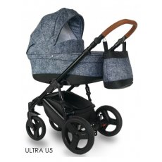 Универсальная коляска 2 в 1 Bexa Ultra U5 (серая)