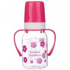Бутылочка с ручкой Canpol Babies (в ассортименте), 120 мл