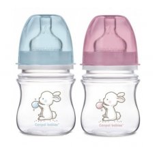 Бутылочка с широким горлышком антиколиковая Canpol Babies Easystart Little Cutie (35/218), 120 мл