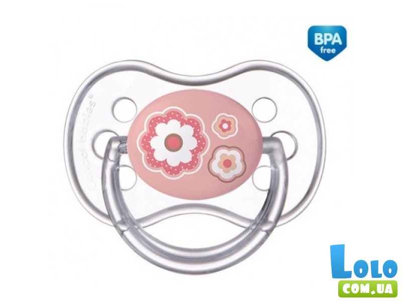 Пустышка силиконовая симметричная Canpol Babies Newborn Baby (22/580), 0-6 мес+