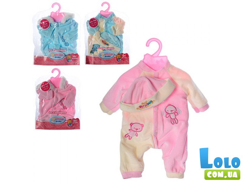 Одежда для куклы Warm Baby BJ-401A-B-J001-1-3 (в ассортименте)