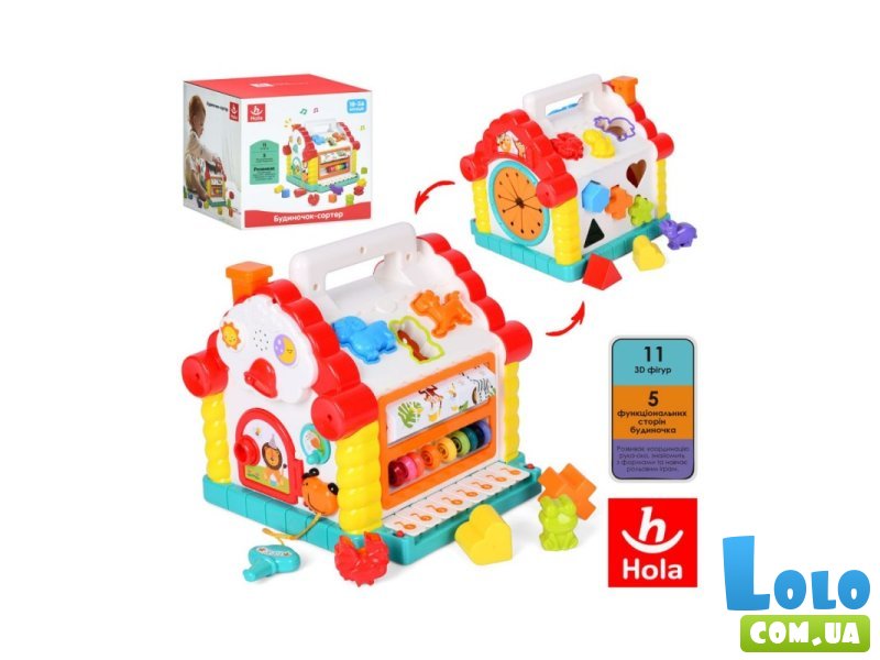 Развивающая игрушка Теремок, Limo Toy