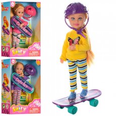 Кукла на скейте, Defa (в ассортименте)