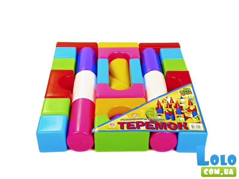 Набор кубиков средний "Теремок" (08072)