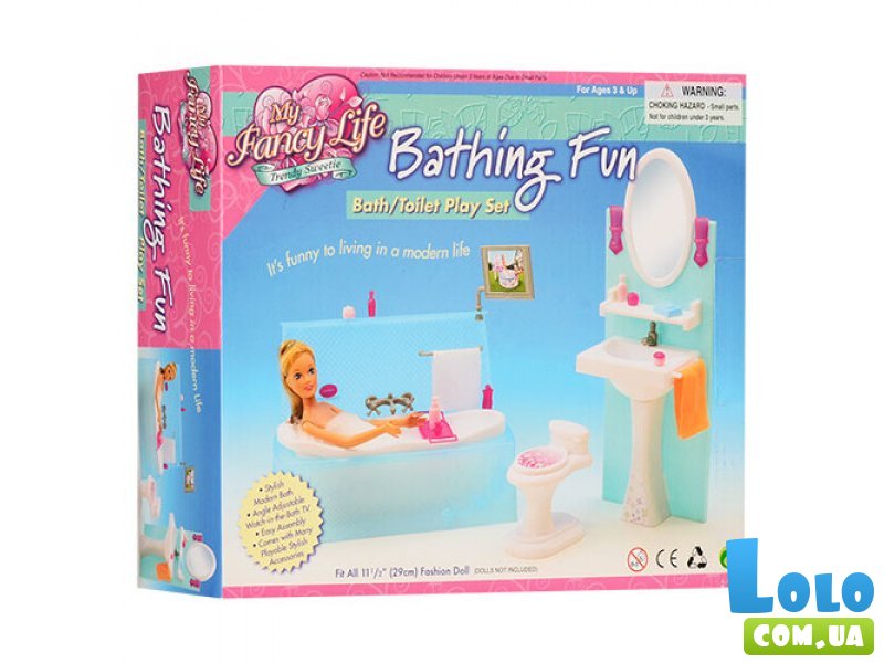 Мебель для кукол My Fancy Life "Ванная комната" (2820)