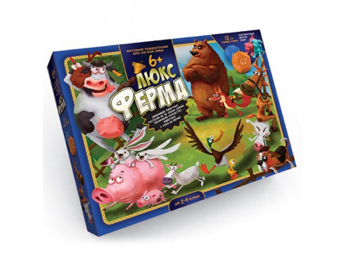 Настольная игра Ферма Люкс, Danko Toys Danko Toys - купити в Україні