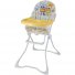 Стульчик для кормления Bertoni Candy White Baby Owls (желтый), с рисунком