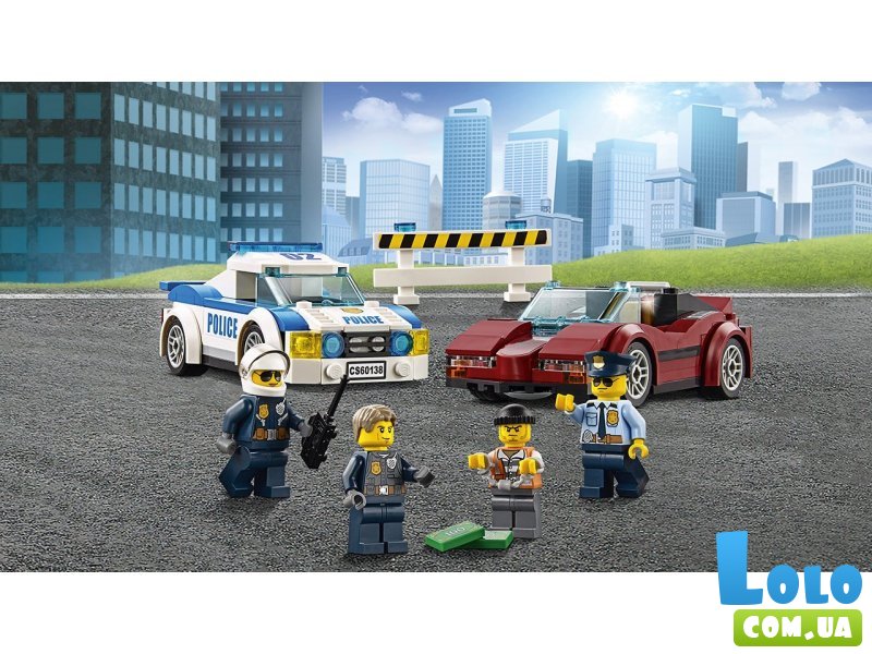Конструктор Lego "Стремительная погоня", серия "City" (60138), 294 эл.