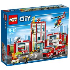 Конструктор Lego "Пожарная часть", серия "City" (60110), 921 эл.