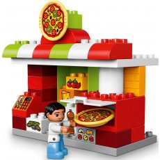 Конструктор Lego "Пиццерия", серия "Duplo" (10834), 57 эл.