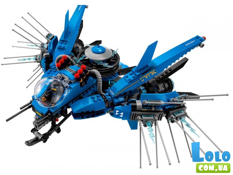 Конструктор Lego "Самолёт молния Джея", серия "Ninjago Movie" (70614), 876 эл.