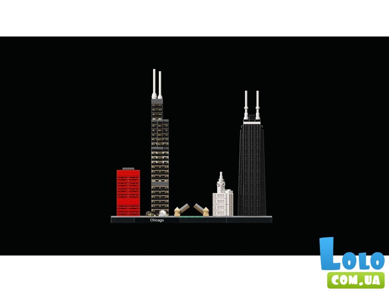 Конструктор Lego "Чикаго", серия "Architecture" (21033), 444 эл.