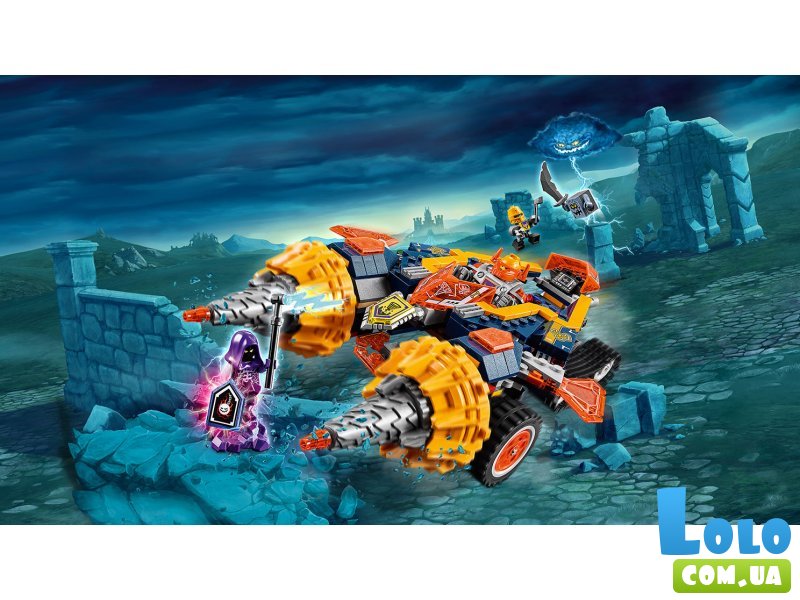 Конструктор Бур-машина Акселя, серии Nexo Knights, LEGO (70354), 393 дет.