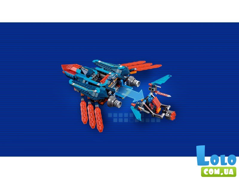 Конструктор Lego "Самолёт-истребитель «Сокол» Клэя", серия "Nexo Knights" (70351), 523 эл.