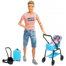 Кукла Кен с младенцем, Defa (в ассортименте)
