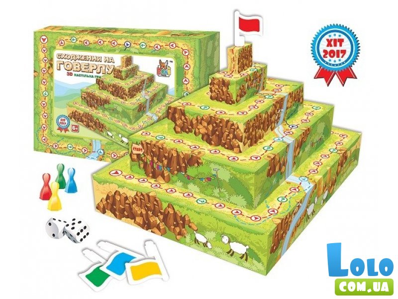Настольная 3D игра Boni Toys "Восхождение на гору Говерлу" (0288)