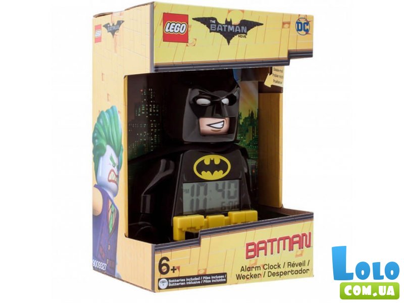 Часы настольные Lego "Бэтмен", серия "Batman Movie" (9009327)