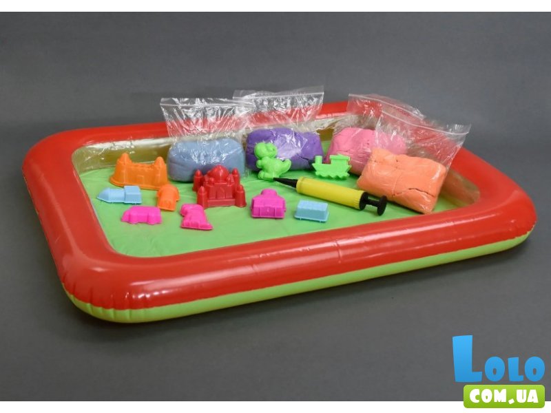 Набор для творчества Кинетический песок KidSand, Danko Toys, 4 цвета