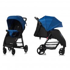 Прогулочная коляска Carrello Maestro CRL-1414 Blue (синяя с черным)