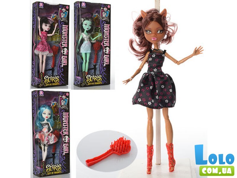 Кукла типа "Monster High" TX005-1-2-3-4 (в ассортименте)