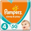 Подгузники Pampers Sleep & Play Размер 4 (Maxi) 9-14 кг, 50 шт (4015400224242)