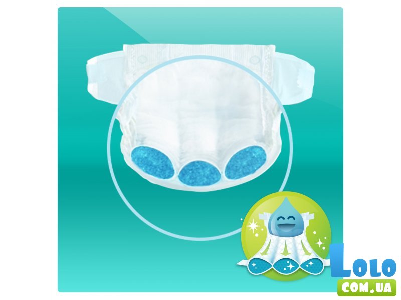 Подгузники Pampers New Baby-Dry Размер 2 (Mini) 3-6 кг, 144 шт (8001090459244)
