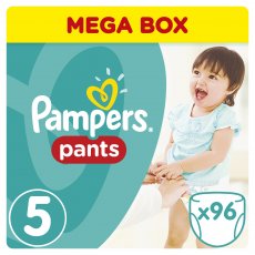 Подгузники-трусики Pampers Pants Размер 5 (Junior) 11-18 кг, 96 шт (4015400697541)