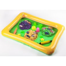 Набор для творчества 2 в 1 Клевая рыбалка и Кинетический песок, Danko Toys, 3 цвета