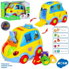 Музыкальная развивающая игрушка Автошка