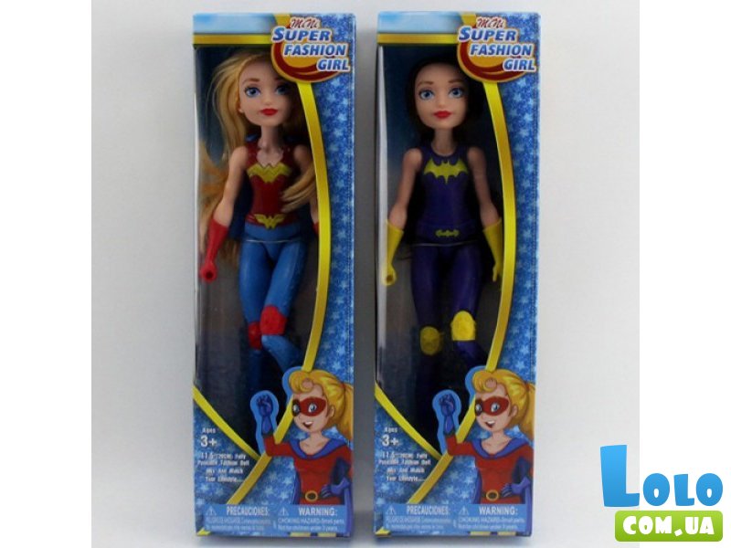 Кукла шарнирная "Супер-женщина" JX200-2 (в ассортименте)