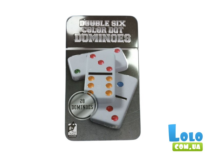 Настольная игра Домино в металлическом футляре