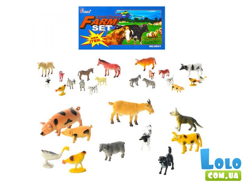 Игровой набор "Домашние животные" (Н 641-1-3)