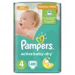 Подгузники Pampers Active Baby-Dry Размер 4 (Maxi) 8-14 кг, 49 шт (4015400735670)