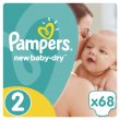 Подгузники Pampers New Baby-Dry Размер 2 (Mini) 3-6 кг, 68 шт (4015400735571)