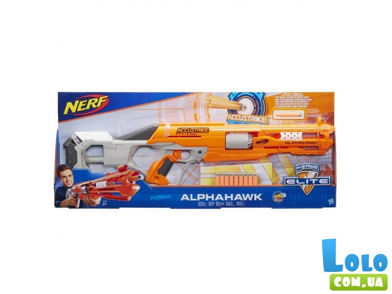 Бластер Nerf "Accustrike Alphahawk" (B7784)