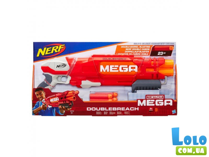 Бластер Nerf "Mega Doublebreach" (B9789)