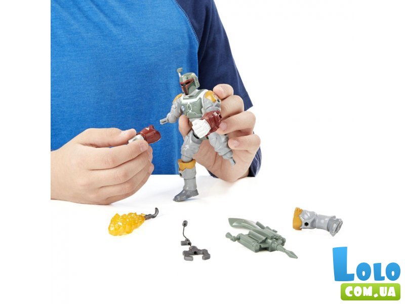Разборная фигурка Hasbro Star Wars "Boba Fett" (B3666), с оружием