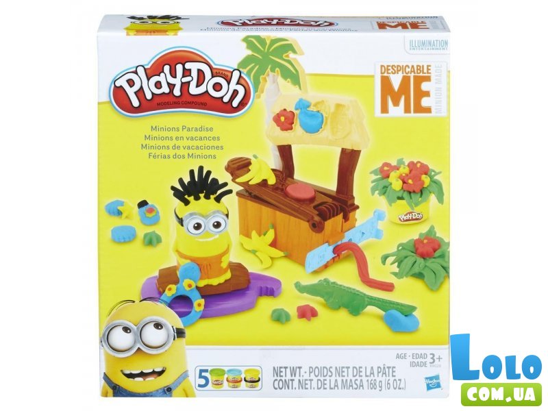 Набор для творчества Play-Doh "Рай миньонов" (B9028)
