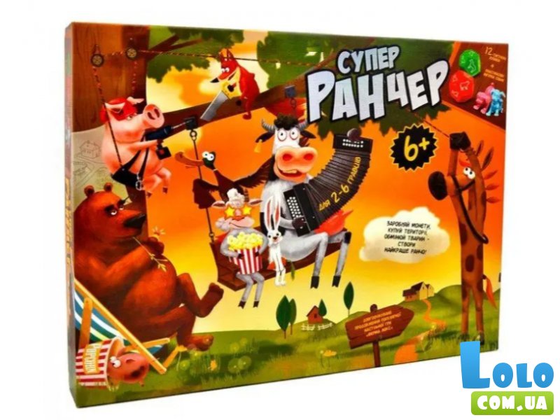 Настольная игра Супер Ранчер, Danko Toys (укр.)