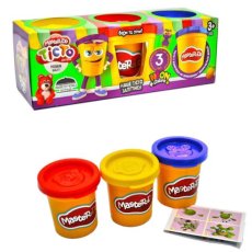 Тесто для лепки Master Do, Danko Toys, 3 цвета